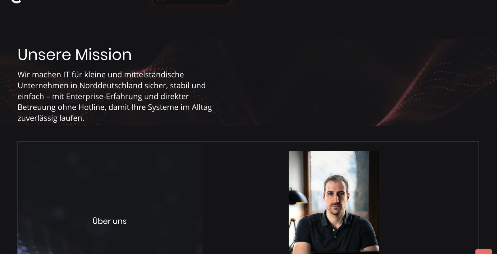 Alte Über-uns-Sektion
