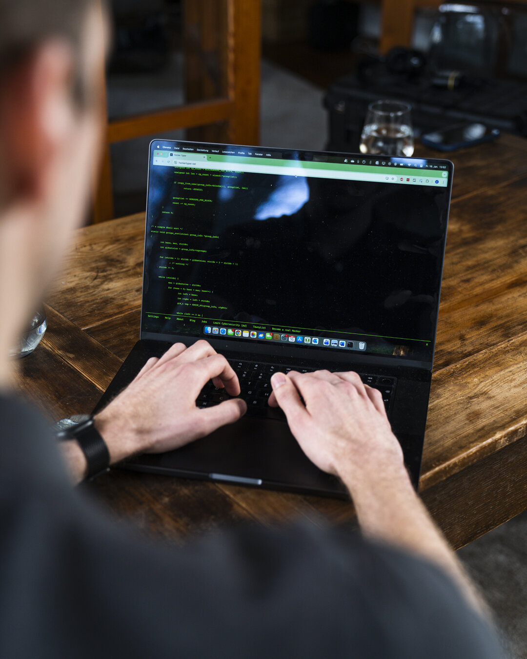 Entwicklung am MacBook